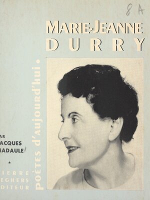 cover image of Marie-Jeanne Durry